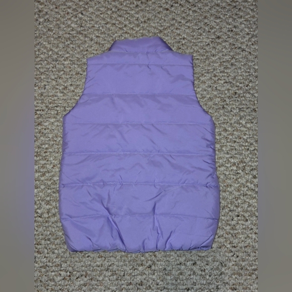 Puma Kids Girls Full Zip Puffer Vest Sleeveless Outdoor Quilted Jacket Size XS - Picture 3 of 5